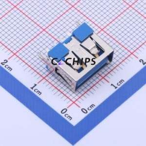 916-362A1054Y10210 USB Connector Through hole Component (THT) Connector Type-A USB 2.0 Female Through Hole - Product Image 1