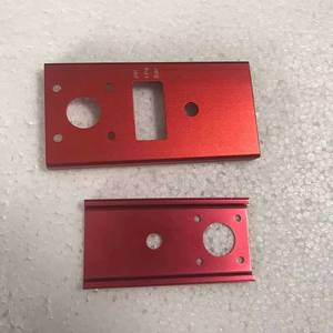 Red Anodized Aluminum CNC Machining OEM Precision Milling Turning Custom Decorative Functional Components - Product Image 3
