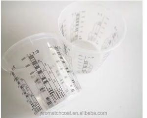 Factory Direct 400ml 700ml 1300ml 2300ml Gobelets de mélange de <span class=keywords><strong>peinture</strong></span> avec couvercles Balances transparentes pour l'entretien des bateaux et l'entretien des voitures - Product Image 3