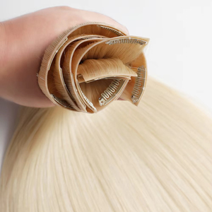 Extensiones <span class=keywords><strong>de</strong></span> Cabello con Clip Invisibles <span class=keywords><strong>de</strong></span> Doble Trama, 100% Cabello Remy Europeo, <span class=keywords><strong>Precio</strong></span> al por Mayor - Product Image 3