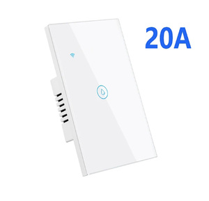 EU/UK 20A Smart Wifi Interruptor de calentador de agua Control remoto inalámbrico Wifi Compatible con <span class=keywords><strong>Alexa</strong></span>/Google Home/<span class=keywords><strong>IFTTT</strong></span> - Product Image 1
