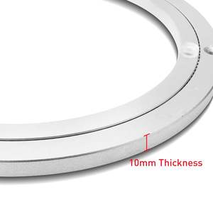 Table à usage intensif ODM OEM personnalisée de 8 à 24 pouces Quincaillerie de plaque pivotante <span class=keywords><strong>Lego</strong></span> Roulement de plateau tournant en aluminium - Product Image 5