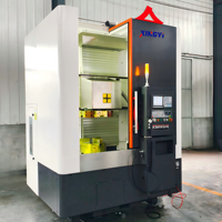 Torno vertical CNC VTC700 de columna única de alta resistencia para mecanizado de ruedas de aleación y tambores de freno