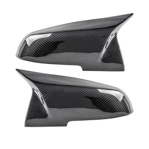Cubiertas de Espejos Retrovisores de Fibra de Carbono para BMW Serie 1 F20, Carcasa Brillante - Product Image 1