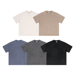 Premium 2025 Primavera/Verano Retro-Washed Patchwork Camiseta de manga corta - Product Image 2