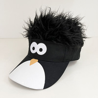 Casquette de baseball synthétique transfrontalière style urbain euro-américain personnalisée à large bord