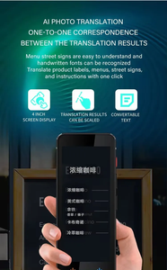 Traducteur intelligent F12, 139 langues <span class=keywords><strong>en</strong></span> <span class=keywords><strong>ligne</strong></span>, 18 traductions hors <span class=keywords><strong>ligne</strong></span>, 55 traductions <span class=keywords><strong>de</strong></span> photos <span class=keywords><strong>en</strong></span> <span class=keywords><strong>ligne</strong></span>, écran <span class=keywords><strong>de</strong></span> 4 pouces, batterie <span class=keywords><strong>de</strong></span> 1500 mAh - Product Image 4