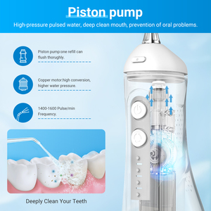 Diseño de moda Venta caliente de fábrica <span class=keywords><strong>Precio</strong></span> barato IPX7 Flosser de agua portátil en uso de viaje - Product Image 3