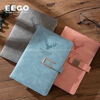 Carnet en cuir de haute qualité A5 avec logo personnalisé, couverture rigide premium, ligné, avec fermeture magnétique