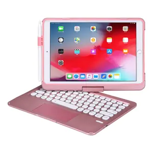 10.2英寸防震BT键盘平板电脑盖无线键盘保护套适用于ipad air 3