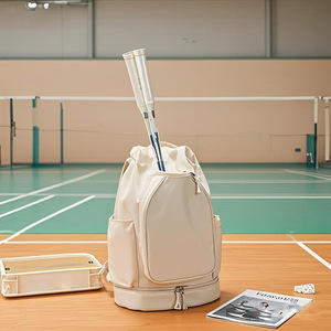 Custom Logo Zipper Oxford Material 30-40L Waterproof <b>Large</b> Capacity Portable Fashion Badminton Racket Case Sports <b>Backpack</b> - Product Image 1