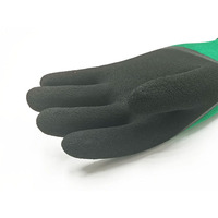 Großhandel Polyester Tauch gummi Sicherheit Handjob Arbeits handschuhe 13 Gauge Nylon Schaum Latex beschichtete Schutz handschuhe für den Bau