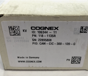 Caméra d'inspection industrielle GigE Cognex CAM-CIC-300-120-G neuve et originale - Product Image 5