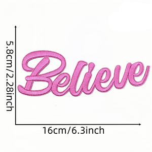 Letters Geborduurd Ijzer Op Patches Groothandel Hoge Kwaliteit Borduurwerk Patch Voor Kleding Decoratie Hoeden Jas Diy Applique - Product Image 4