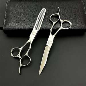 Ciseaux de coiffure professionnels Ku 6,0 pouces en acier inoxydable 440C pour droitiers, usage en salon de beauté, lame standard - Product Image 5