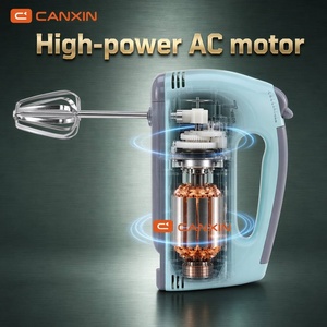 Batidora <span class=keywords><strong>de</strong></span> <span class=keywords><strong>Mano</strong></span> Eléctrica <span class=keywords><strong>de</strong></span> 7 Velocidades y 120W con Expulsor <span class=keywords><strong>de</strong></span> Batidores <span class=keywords><strong>de</strong></span> un Solo Clic, Batidora <span class=keywords><strong>de</strong></span> <span class=keywords><strong>Mano</strong></span> para Huevos, Pasteles y Masa 110V/220V CX-6610 - Product Image 2