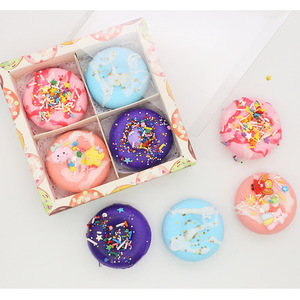 Coffret Cadeau OEM de Bombes de Bain Effervescentes Colorées et Aromatiques aux Sels Marins pour SPA à Domicile, Relaxation pour Enfants, Femmes et Filles - Product Image 1