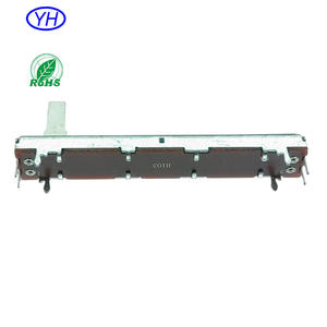 Potentiomètre coulissant alpha RA3031F 20MM 30mm 45mm 60mm course 10ka 10kb 50k 100k 3 broches Potentiomètre coulissant 30mm 20mm course - Product Image 4