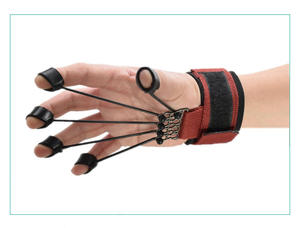 Appareil d'entraînement pour la main, bande de résistance pour le yoga, pince à doigts, entraîneur de force, extenseur, exercice de flexion et d'extension pour hommes et femmes - Product Image 4