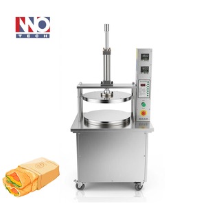 Machine à crêpes plates en acier inoxydable, machine à former rapidement des tortillas, des wraps et des burritos, machine de pressage, vente en gros de matériel alimentaire - Product Image 2