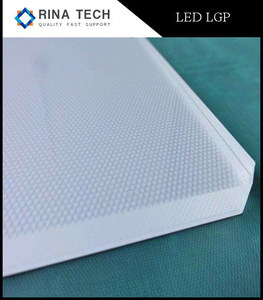 Plaque de guidage lumineux Rina Tech à luminosité accrue en PMMA, éclairage direct, dimensions personnalisables 600x600x6mm pour éclairage ponctuel - Product Image 4
