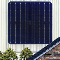 Célula solar de silicio monocristalino tipo N de alta eficiencia 182mm 210mm 23.5% Tasa de conversión Células fotovoltaicas para paneles solares