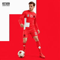 HOSTARON Maillot de football personnalisé avec nom et numéro, design gratuit, maillot classique rétro, entraînement, séchage rapide, uniforme de football, survêtement