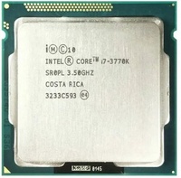 Used Intel Core CPUs for Desktop I7 3th to 9th Gen Processors I7 3770k 4770 4790 6700 8700