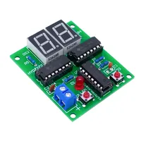 Module Compteur Décimal à 2 Chiffres Kit DIY CD4511 Carte Logique d'Affichage à 7 Segments pour l'Apprentissage Électronique et les Projets