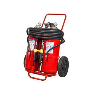 Dispositivo con Ruedas TWIN AGENT de Alta Calidad, 50 Kg de Polvo, Hecho en Italia - 50 L de Espuma - Código 30509 - Product Image 1