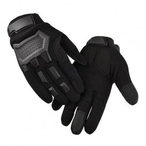 Doigt complet en caoutchouc dur Knuckle Sports de plein air Camping moto gants hommes tactique chasse Protection doigt complet gants de vélo - Product Image 1