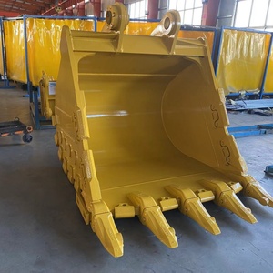 New Steel Excavator Backhoe Loader Construction Teeth Durable Quarry Hard Mining Baling Rock Drilling Breaker Scraper Bucket - Product Image 6