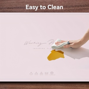 Piatto Riscaldante in Silicone per Alimenti con Funzione Touch Control, Ideale per Riunioni, Banchetti di <span class=keywords><strong>Capodanno</strong></span> e Occasioni Buffet - Product Image 4