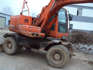 ใช้รถขุดล้อยาง doosan dh130 ใช้รถขุดล้อยาง doosan 130 140 สําหรับขาย - Product Image 6