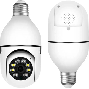 Caméra vidéo Ampoule 1080P Système <span class=keywords><strong>de</strong></span> caméra <span class=keywords><strong>de</strong></span> sécurité avec 2.4GHz WiFi 360 degrés Caméras <span class=keywords><strong>de</strong></span> <span class=keywords><strong>surveillance</strong></span> à domicile panoramiques sans fil - Product Image 6