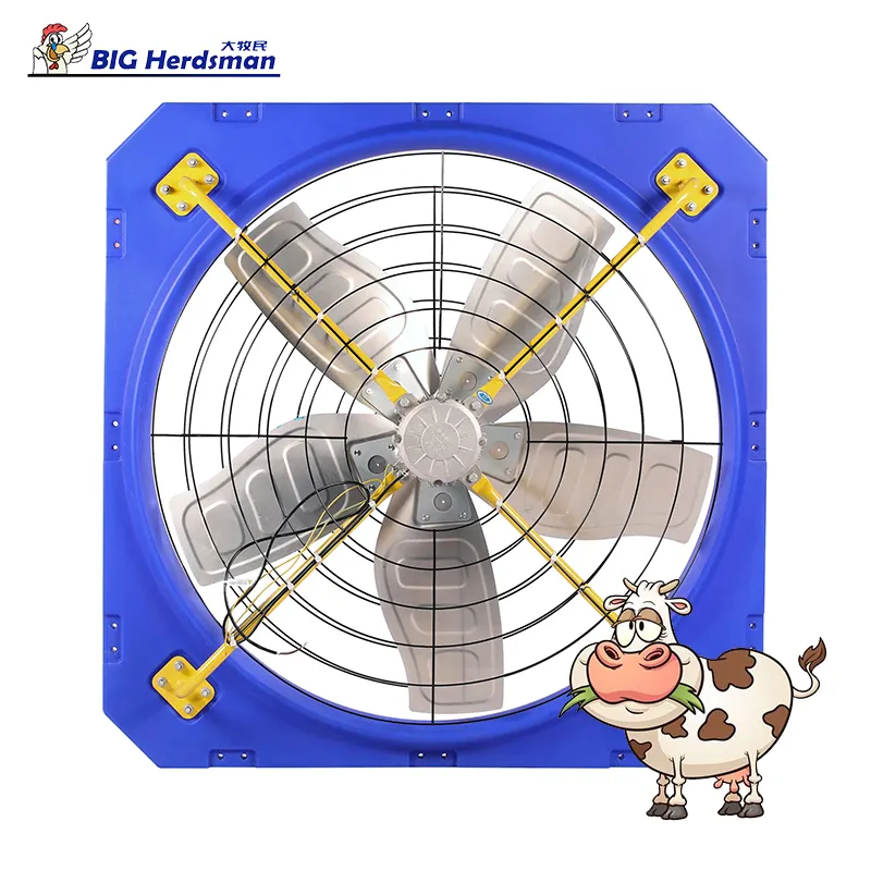 Certificaat Authenticatie Boerderij Schuur Opknoping Koe Huis Koelventilator Pe Plastic Fan