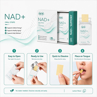 Bandelettes sublinguales OKTW NAD+ à dissolution rapide pour le bien-être cellulaire et le soutien anti-âge – Complément oral très demandé
