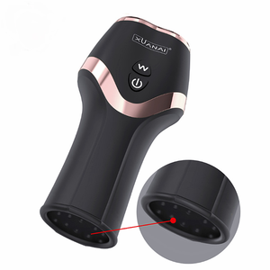 Juguetes sexuales de masturbación vibratoria para hombres, masturbador masculino con vagina de ida - Product Image 1