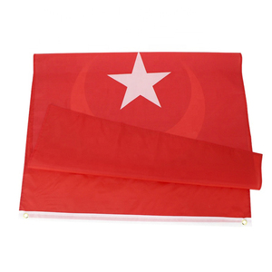 Thấp moq OEM ODM 100% polyester 3 * 5ft <span class=keywords><strong>Made</strong></span> Thổ Nhĩ Kỳ quốc gia cờ - Product Image 6