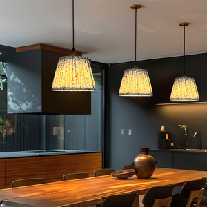 Tùy Chỉnh Giàu Có Lụa Calico Trang Trí Bảng Đêm Đèn Đơn Giản Tùy Chỉnh Màu Sắc Thông Tư Cone Gấp Đèn Bóng Đèn - Product Image 5