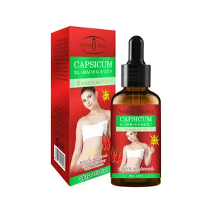 Weight Loss Slimming Oil Effective Fat Burning Natrual Red Pepper Essential Oil