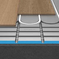 Tuyau flexible en PEX pour chauffage par le sol, résistant à l'usure, pour la construction de systèmes de chauffage radiant dans les maisons familiales