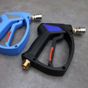 <span class=keywords><strong>Pistolet</strong></span> à <span class=keywords><strong>eau</strong></span> haute pression en plastique 4500 PSI 3/8 Anti-enroulement <span class=keywords><strong>Pistolet</strong></span> à mousse pour lavage de voiture et nettoyage Outil de nettoyeur haute pression - Product Image 2