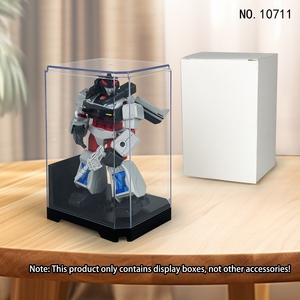 BLOCKMOC <b>Model</b> <b>Building</b> Blocks Sets Display Case Mini Action Figures Dustproof Collection Plastic Box Bricks DIY Kids Toys Ages - Product Image 5