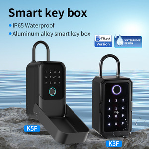 Boîte à clés extérieure étanche en gros avec application, empreinte digitale et serrure Tuya TTlock - Product Image 2