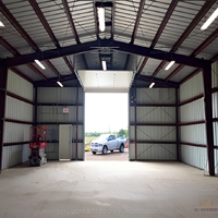 Atelier préfabriqué en acier de haute qualité résistant aux intempéries, bâtiment industriel, entrepôts, garages, hangar de stockage Jieke