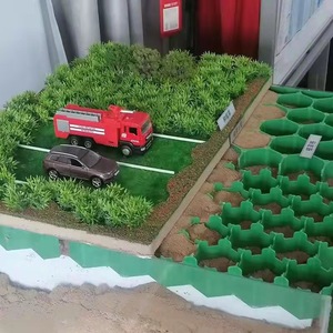 Cảnh quan và trồng cỏ gạch mái vườn công viên lát sỏi lưới bãi đậu xe nhựa cỏ lưới sân thiết kế đường - Product Image 2