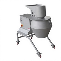 Machine à découper les chips de pommes de terre ondulées et les tranches de papaye de marque JIUYING à grande vitesse, puissance 1,5 kW
