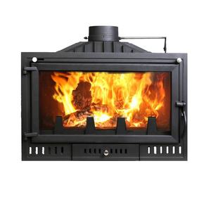 Cheminée en fonte de jardin intérieur d'usine Poêle en fonte à <span class=keywords><strong>bois</strong></span> Cheminée à feu véritable - Product Image 1