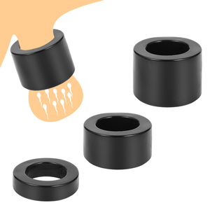 남성용 실리콘 볼 들것 세트 도매 음낭 압착기 키트 고환 반지 남근 강화제 세트 남근 반지 남성용 - Product Image 1